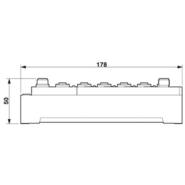 2736288 Phoenix Contact - Distributed I/O device - FLM DI 8 M12