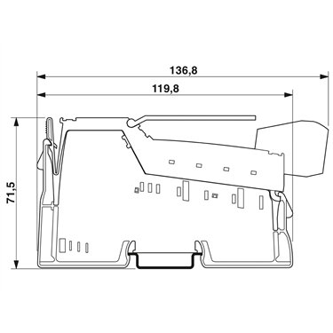 2736903 Phoenix Contact - Inline function terminal - IB IL 24 FLM-PAC