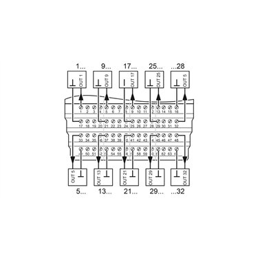 2754325 Phoenix Contact - I/O module - IB ST 24 DO32/2