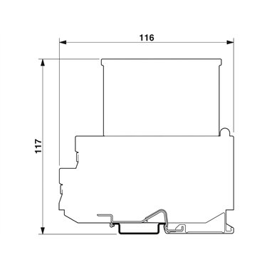 2754341 Phoenix Contact - Bus coupler - IBS ST 24 BK-T