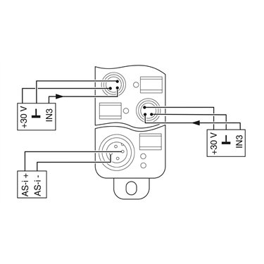 2773403 Phoenix Contact - Distributed I/O device - FLX ASI DI 4 M8