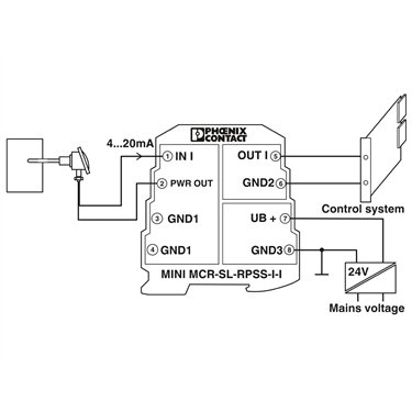 2810230 Phoenix Contact - Repeater power supply - MINI MCR-SL-RPSS-I-I-SP