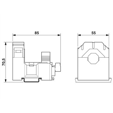 2813473 Phoenix Contact - Current transducers - MCR-SL-S-400-U
