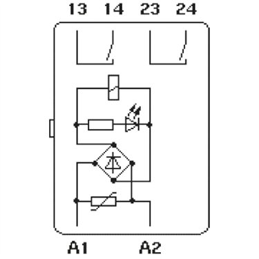 2821258 Phoenix Contact - Relay connectors - ST-REL4-KG 48/ 1- 1