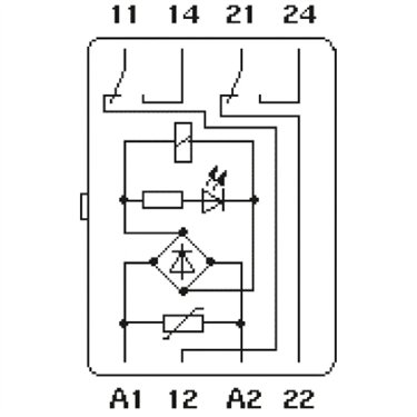 2823308 Phoenix Contact - Relay connectors - ST-REL4-KG 24/21-21