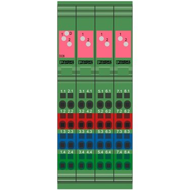 2861289 Phoenix Contact - Inline terminal - IB IL 24 DO 8-PAC