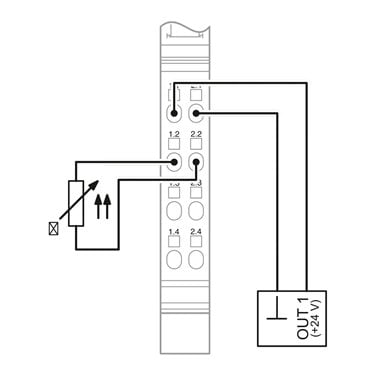 2861360 Phoenix Contact - Inline function terminal - IB IL 24 TC-PAC