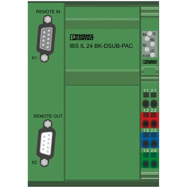 2861593 Phoenix Contact - Bus coupler - IBS IL 24 BK-DSUB-PAC
