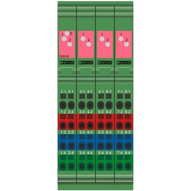 2861603 Phoenix Contact - Inline terminal - IB IL 24 DO 8-2A-PAC