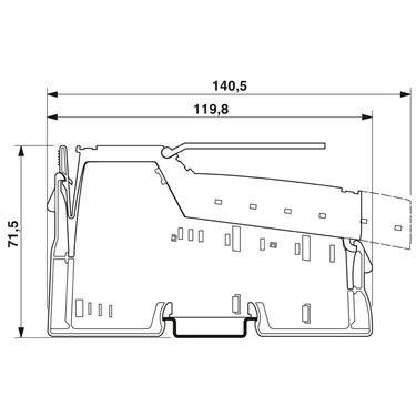 2861878 Phoenix Contact - Inline terminal - IB IL 24/230 DOR4/W-PAC
