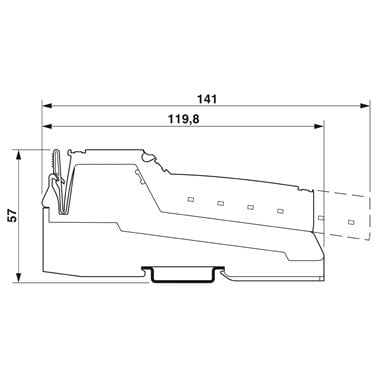 2862408 Phoenix Contact - I/O module - ILB PB 24 DO32