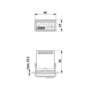 2864024 Phoenix Contact - Digital display - MCR-SL-D-FIT