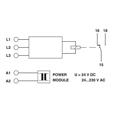 2866051 Phoenix Contact - Monitoring relay - EMD-SL-3V-400