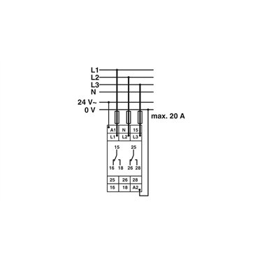 2866064 Phoenix Contact - Monitoring relay - EMD-FL-3V-400