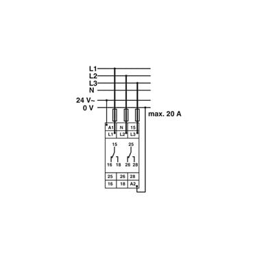 2866064 Phoenix Contact - Monitoring relay - EMD-FL-3V-400