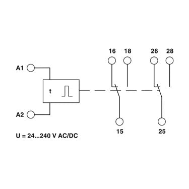 2866174 Phoenix Contact - Timer relay - ETD-SL-2T-I