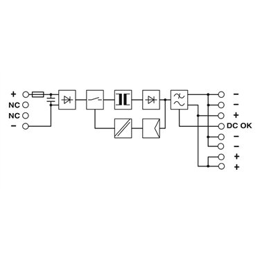 2866271 Phoenix Contact - DC/DC converters - MINI-PS- 48- 60DC/24DC/1