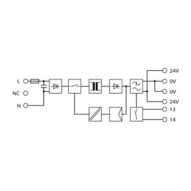 2866983 Phoenix Contact - Power supply unit - MINI-SYS-PS-100-240AC/24DC/1.5