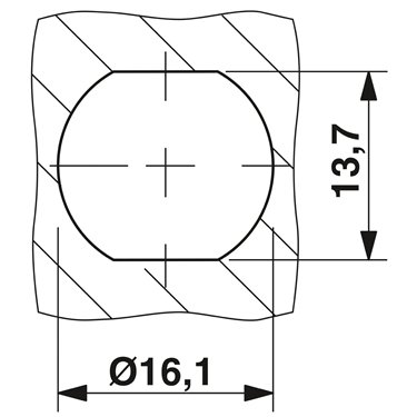 2867843 Phoenix Contact - Adapter - RAD-ADP-N/F-N/F