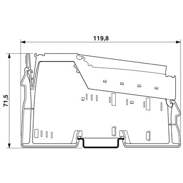 2869910 Phoenix Contact - Modular power terminal - IB IL EX-IS PWR IN-PAC