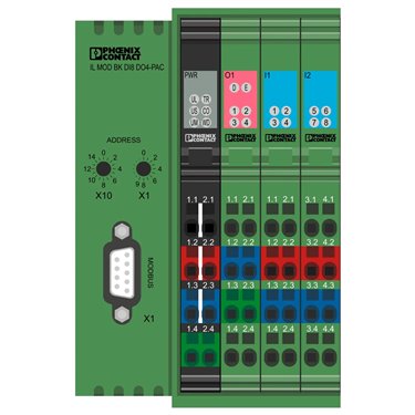 2878696 Phoenix Contact - Bus coupler - IL MOD BK DI8 DO4-PAC