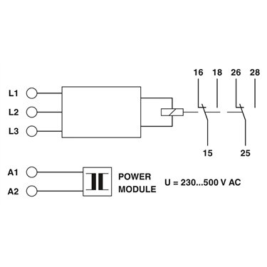 2885249 Phoenix Contact - Monitoring relay - EMD-FL-3V-690