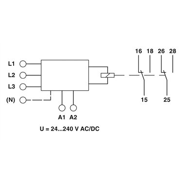 2885773 Phoenix Contact - Monitoring relay - EMD-FL-3V-230