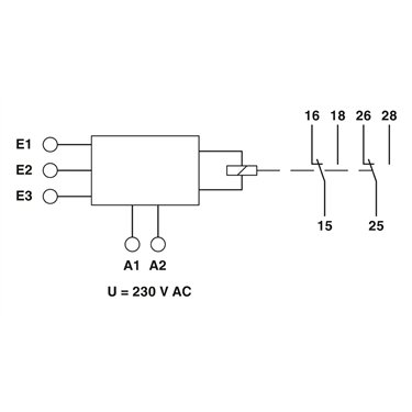 2885906 Phoenix Contact - Monitoring relay - EMD-SL-LL-230