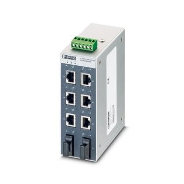 2891048 Phoenix Contact - Industrial Ethernet Switch - FL SWITCH SFNT 6TX/2FX-C