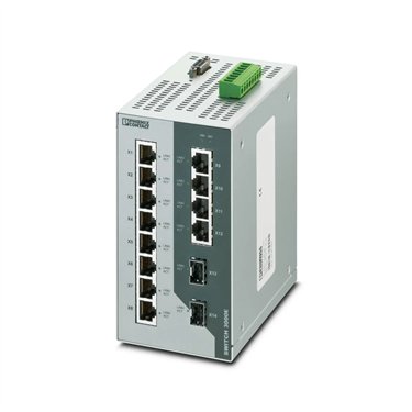2891067 Phoenix Contact - Industrial Ethernet Switch - FL SWITCH 3012E-2SFX