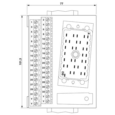 2900109 Phoenix Contact - Interface module - UMK- EC90/32/EX-XOR