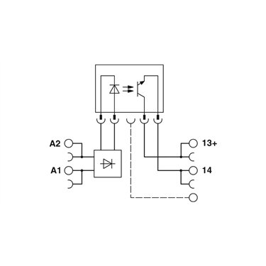 2900352 Phoenix Contact - Solid-state relay module - PLC-OPT- 24DC/ 48DC/100