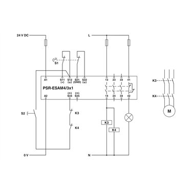2900510 Phoenix Contact - Safety relays - PSR-SPP- 24UC/ESAM4/3X1/1X2/B