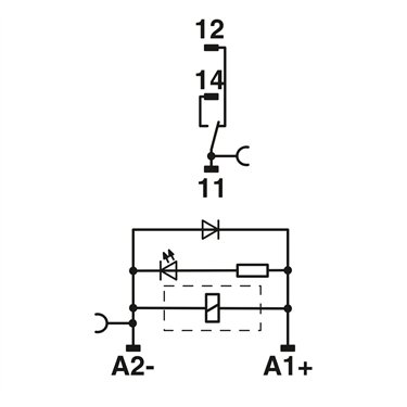 2900958 Phoenix Contact - Relay base - RIF-0-BPT/21
