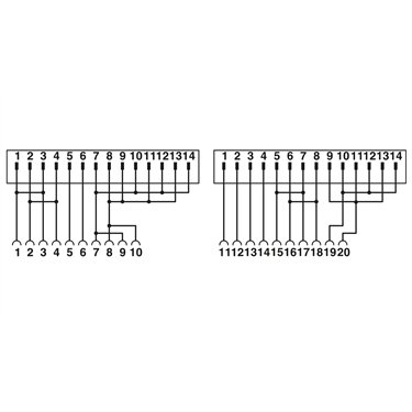 2901037 Phoenix Contact - Front adapters - FLKM 14-PA-AB/1756/IF6I/EXTC