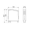 2901604 Phoenix Contact - Round cable - VIP-CAB-FLK14/AXIO/0,14/0,5M