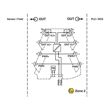 2902065 Phoenix Contact - Constant voltage source - MINI MCR-2-CVCS-PT