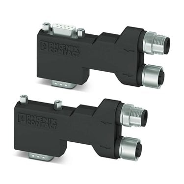 2902729 Phoenix Contact - D-SUB bus connector - SUBCON-PLUS-PROFIB/90X/M12