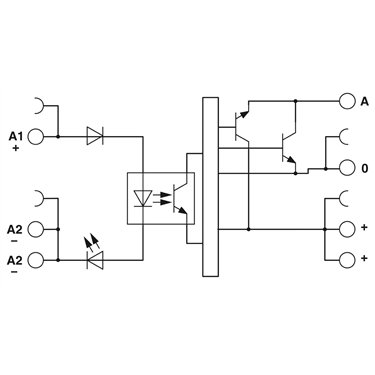 2902972 Phoenix Contact - Solid-state relay module - PLC-OPT- 24DC/ 5DC/100KHZ-G
