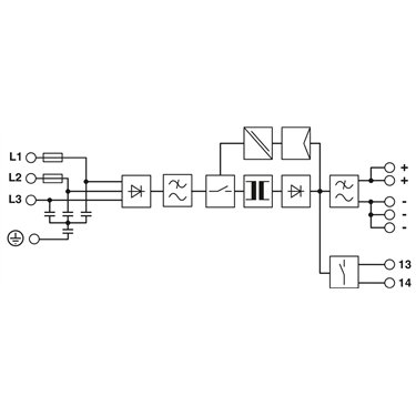 2903154 Phoenix Contact - Power supply unit - TRIO-PS-2G/3AC/24DC/10