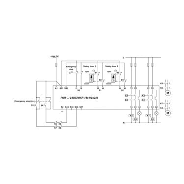 2903253 Phoenix Contact - Safety relays - PSR-PIP-24DC/MXF1/4X1/2X2/B