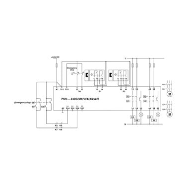 2903255 Phoenix Contact - Safety relays - PSR-SPP-24DC/MXF2/4X1/2X2/B