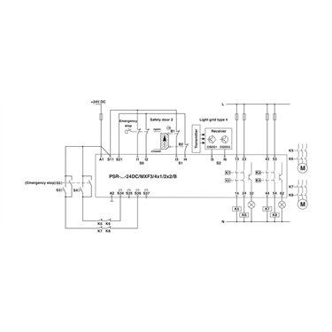 2903258 Phoenix Contact - Safety relays - PSR-SPP-24DC/MXF3/4X1/2X2/B