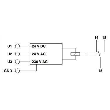 2903524 Phoenix Contact - Monitoring relay - EMD-BL-V-230-PT