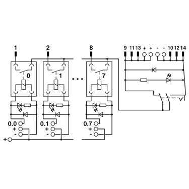 2903600 Phoenix Contact - Active module - VIP-8RPT-24DC/1AU/DI/PLC