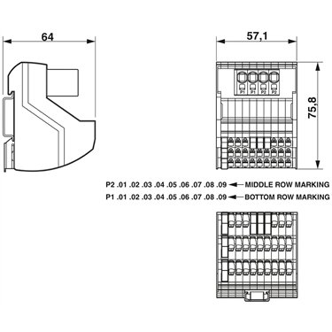 2903798 Phoenix Contact - Potential distributors - VIP-3/PT/PDM-2/24