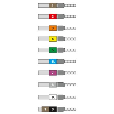 2904073 Phoenix Contact - Cable - CABLE-FLK10/OE/0,14/ 0,5M