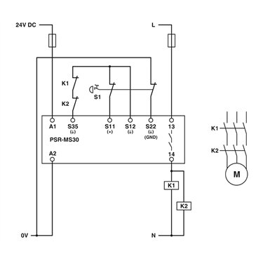 2904952 Phoenix Contact - Safety relays - PSR-MS30-1NO-24DC-SC