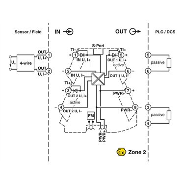 2905028 Phoenix Contact - Signal duplicator - MINI MCR-2-UNI-UI-2UI-PT