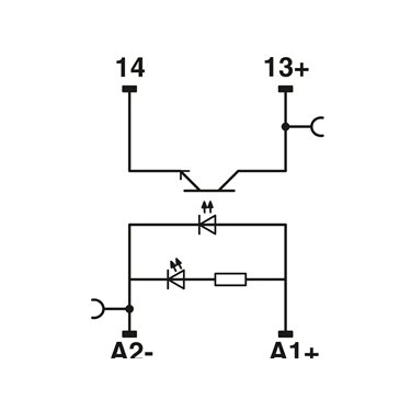 2905293 Phoenix Contact - Solid-state relay module - RIF-0-OPT-24DC/24DC/2